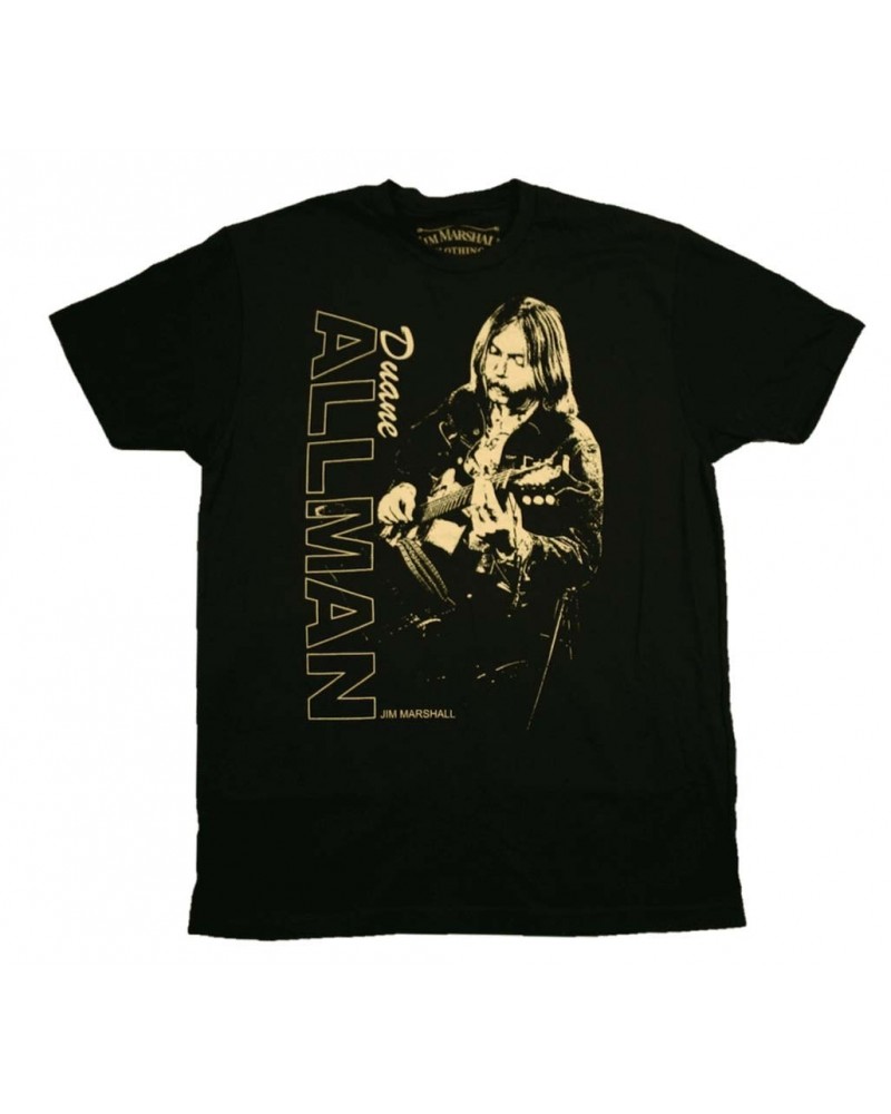 Duane Allman T Shirt | Duane Allman Guitar Player T-Shirt $6.46 Shirts