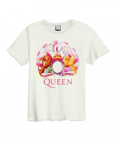 Queen T Shirt - Night At The Opera Crest Amplified Vintage $11.83 Shirts