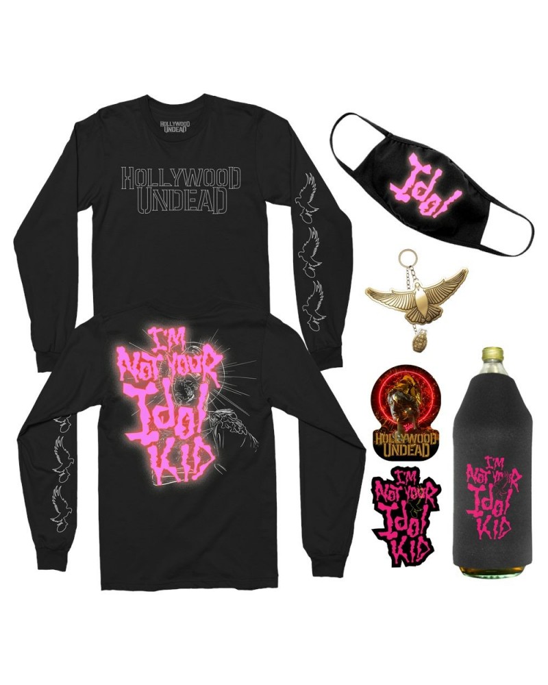 Hollywood Undead Not Your Idol Long Sleeve Bundle $37.50 Shirts