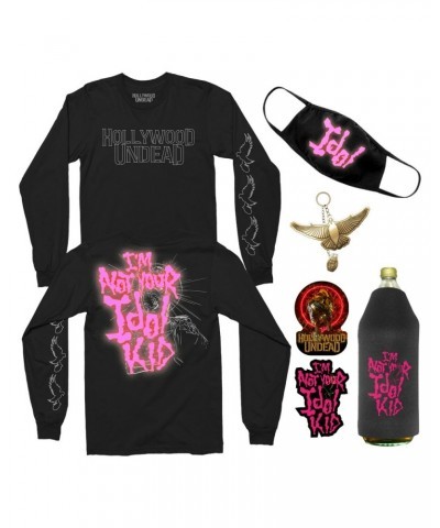 Hollywood Undead Not Your Idol Long Sleeve Bundle $37.50 Shirts