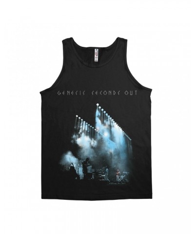 Genesis Unisex Tank Top | Seconds Out Album Image Shirt $10.98 Shirts