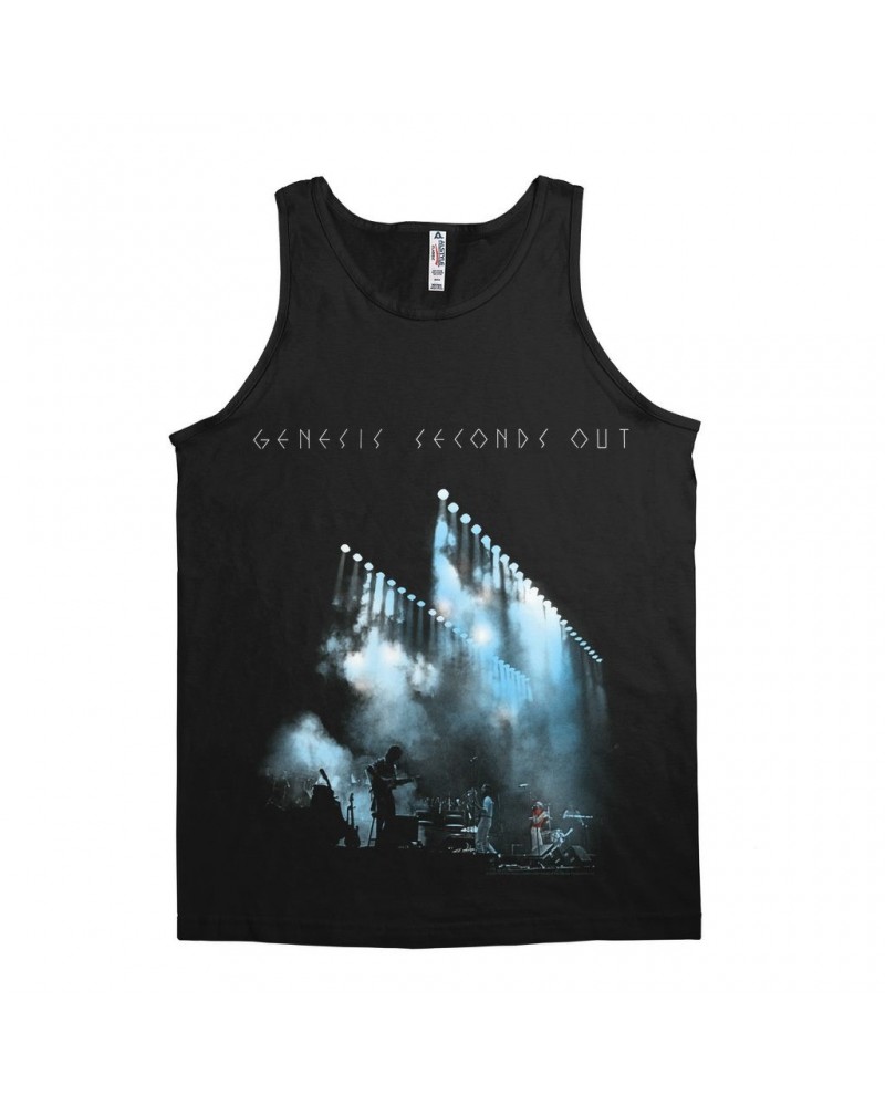 Genesis Unisex Tank Top | Seconds Out Album Image Shirt $10.98 Shirts