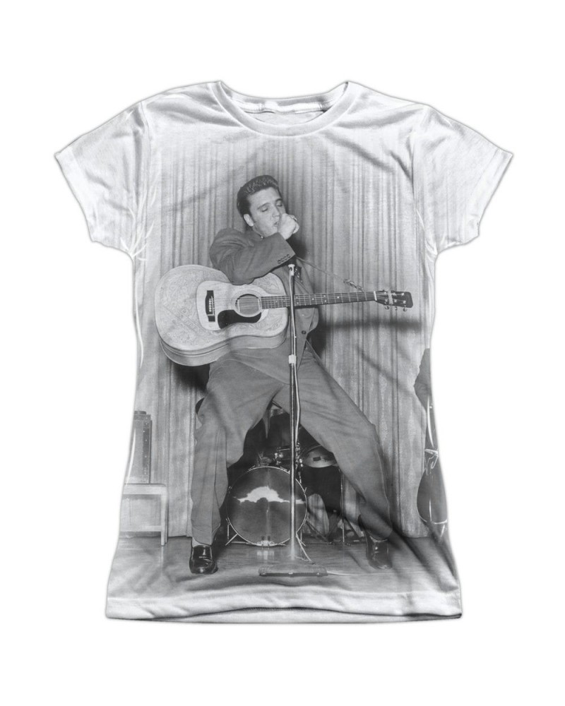 Elvis Presley Junior's T Shirt | ON YOUR TOES Sublimated Tee $6.84 Shirts