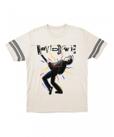 David Bowie T-Shirt | The Glass Spider Tour Colorful Image Football Shirt $16.48 Shirts