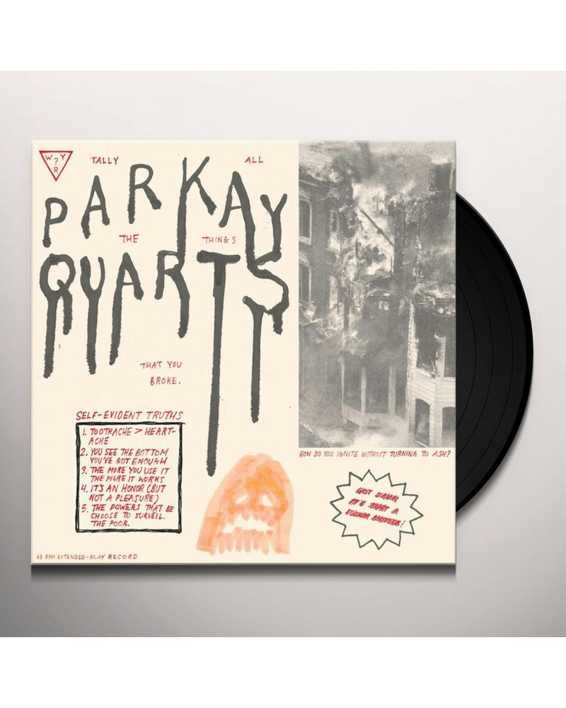 Parquet Courts Tally All the Things That You Broke Vinyl Record $8.51 Vinyl