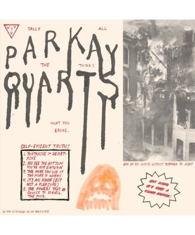 Parquet Courts Tally All the Things That You Broke Vinyl Record $8.51 Vinyl