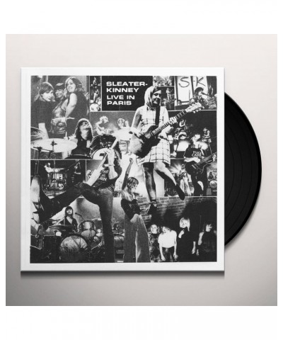 Sleater-Kinney LIVE IN PARIS (GREEN VINYL) Vinyl Record $12.60 Vinyl