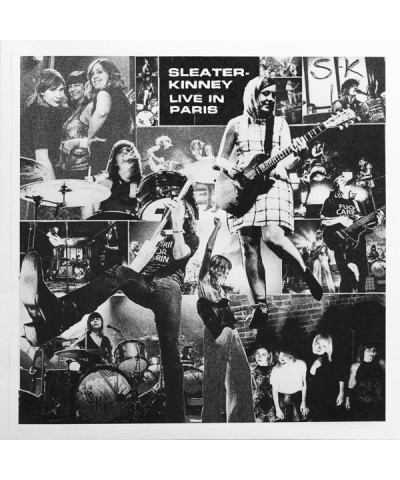 Sleater-Kinney LIVE IN PARIS (GREEN VINYL) Vinyl Record $12.60 Vinyl