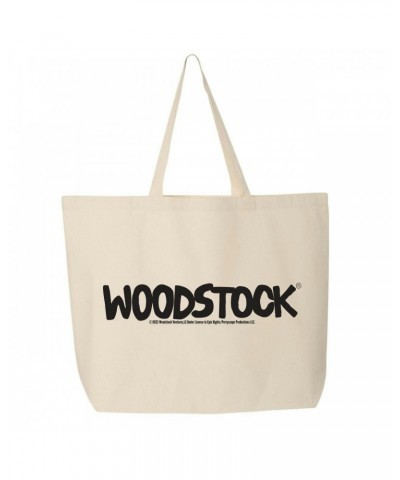 Woodstock Black Logo Tote Bag $7.00 Bags