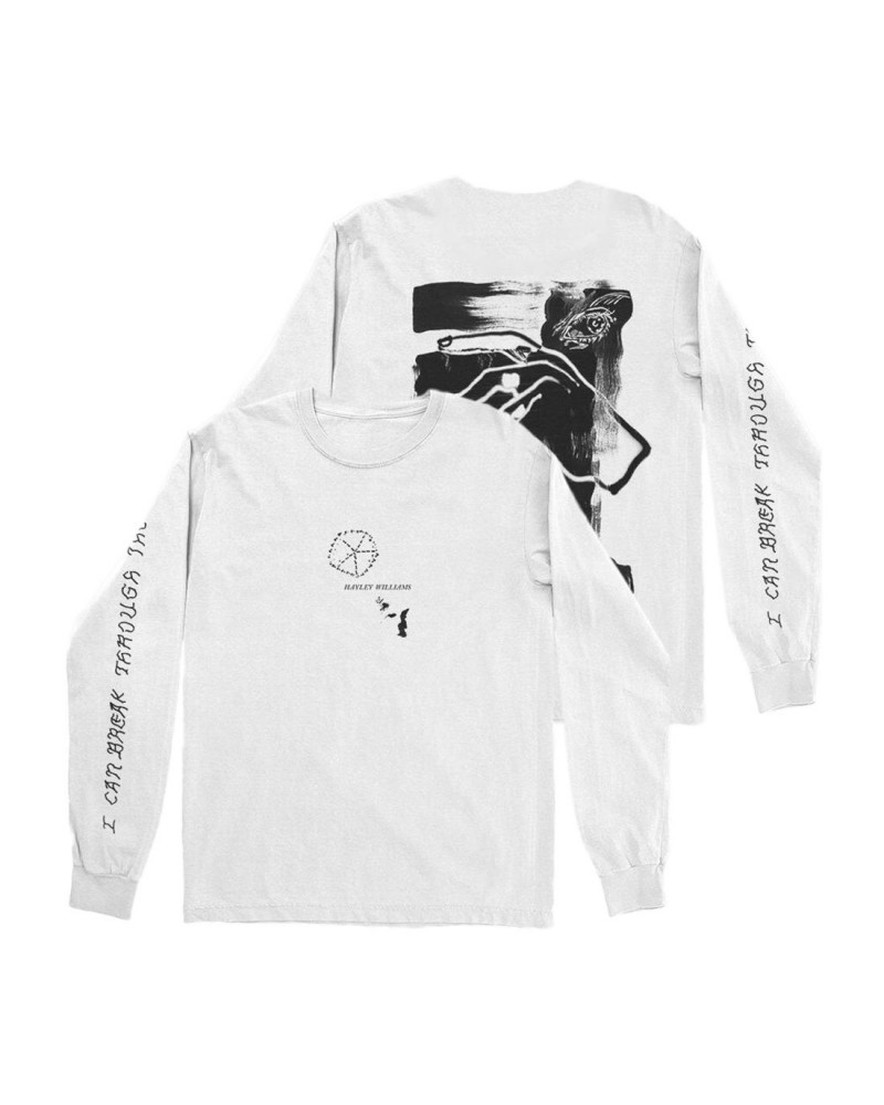 Hayley Williams Break Through White Long Sleeve $4.80 Shirts