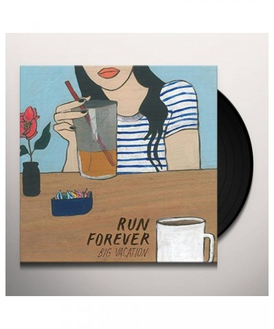 Run Forever Big Vacation Vinyl Record $4.72 Vinyl