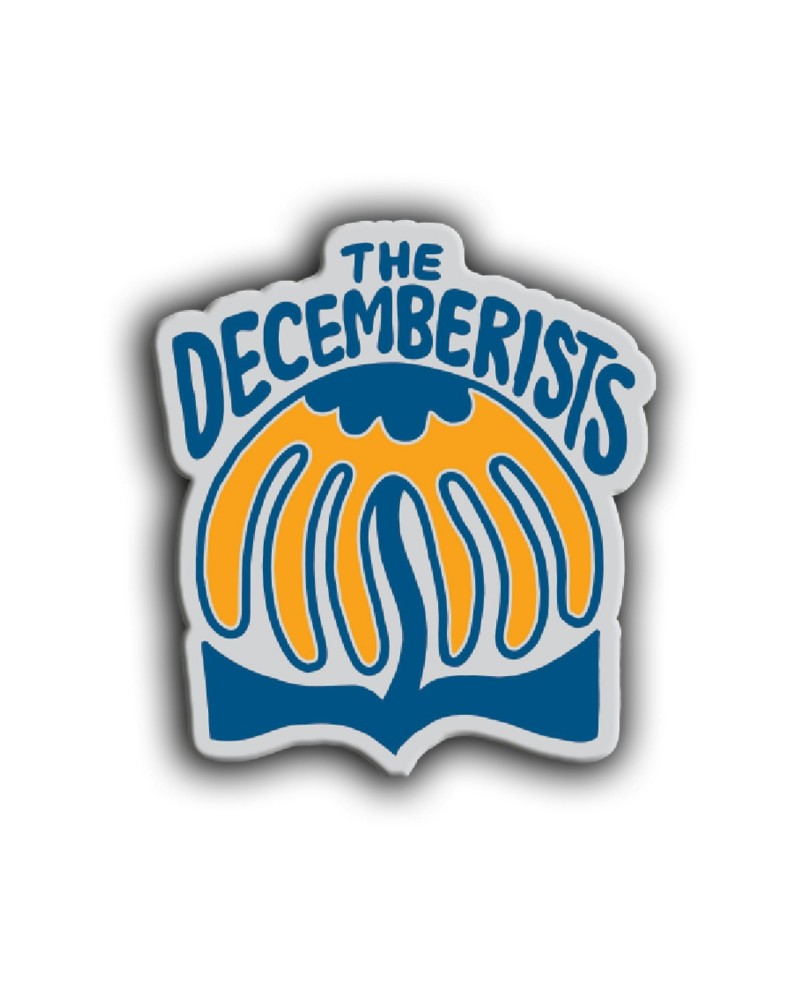 The Decemberists Flower Pin - Blue $5.00 Accessories