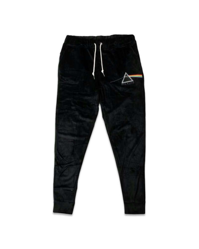 Pink Floyd Dark Side Velour Sweatpants Black $22.80 Pants