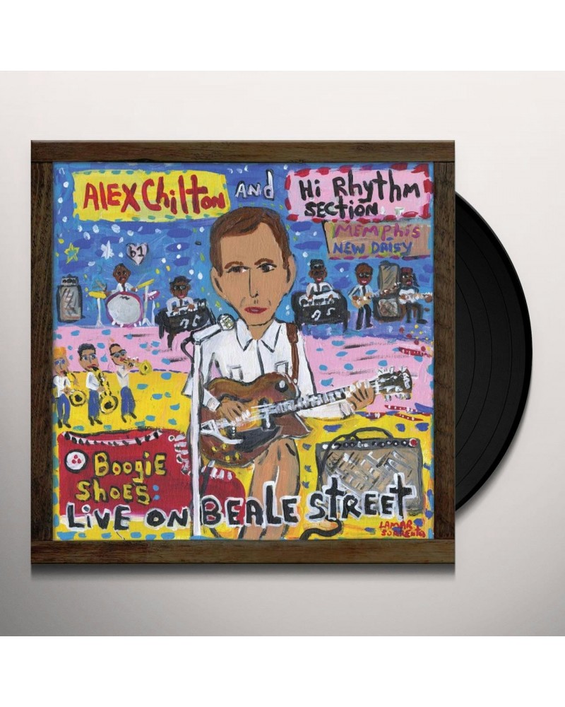 Alex Chilton & Hi Rhythm Section BOOGIE SHOES: LIVE ON BEALE STREET Vinyl Record $10.35 Vinyl