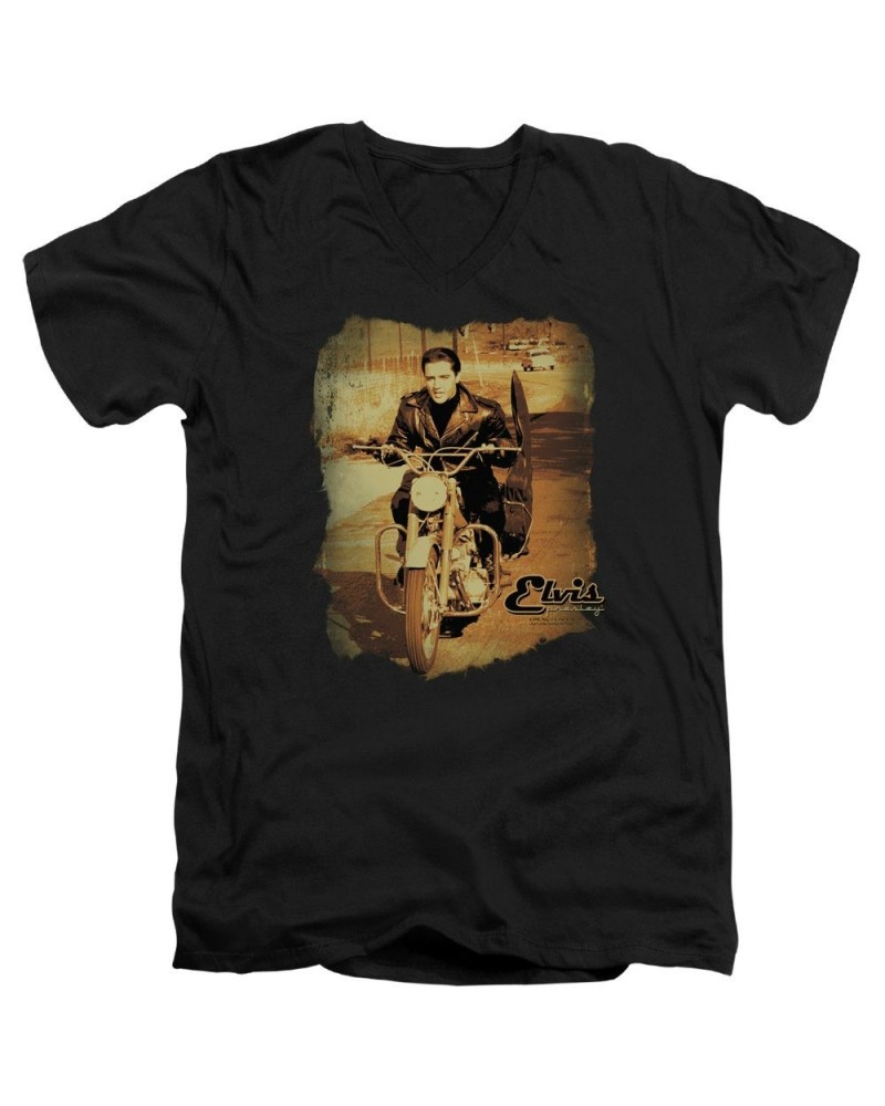 Elvis Presley T Shirt (Slim Fit) | HIT THE ROAD Slim-fit Tee $6.84 Shirts