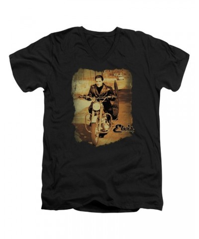 Elvis Presley T Shirt (Slim Fit) | HIT THE ROAD Slim-fit Tee $6.84 Shirts