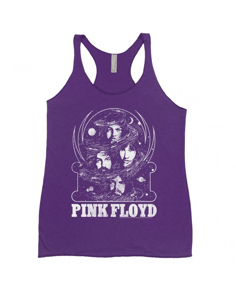 Pink Floyd Bold Colored Racerback Tank | Band Universe Design Shirt $12.74 Shirts