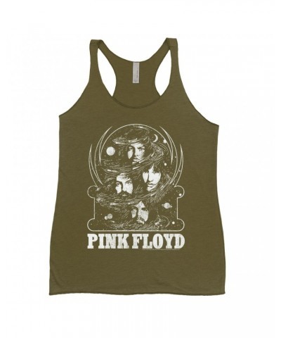 Pink Floyd Bold Colored Racerback Tank | Band Universe Design Shirt $12.74 Shirts