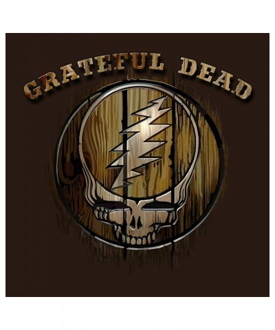 Grateful Dead Hoodie | Steal Your Face Wood Texture Hoodie $4.95 Sweatshirts