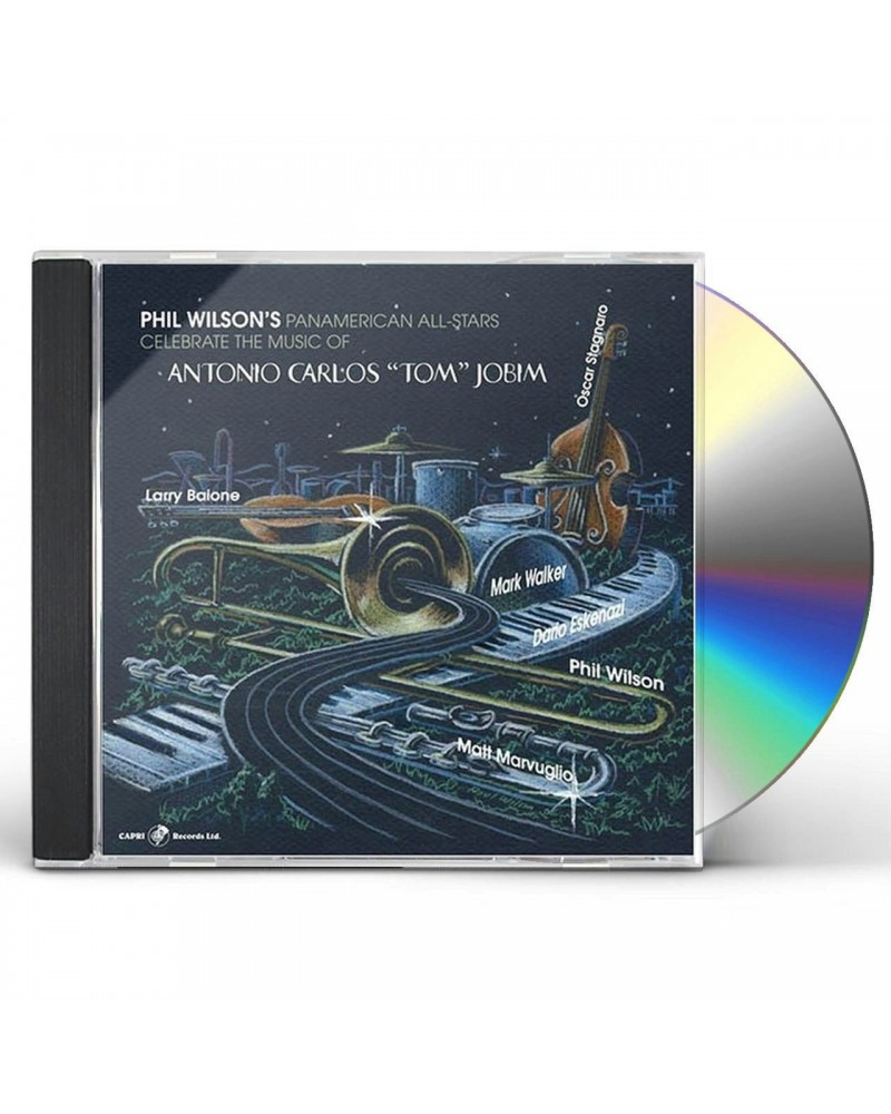 Phil Wilson MUSIC OF ANTONIO CARLOS JOBIM CD $6.30 CD