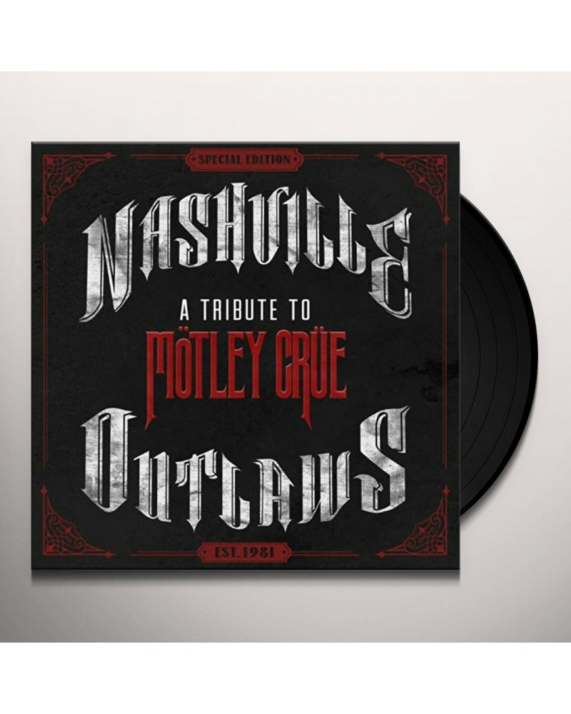 Nashville Outlaws-A Tribute To Motley Crue / Var Vinyl Record $5.90 Vinyl