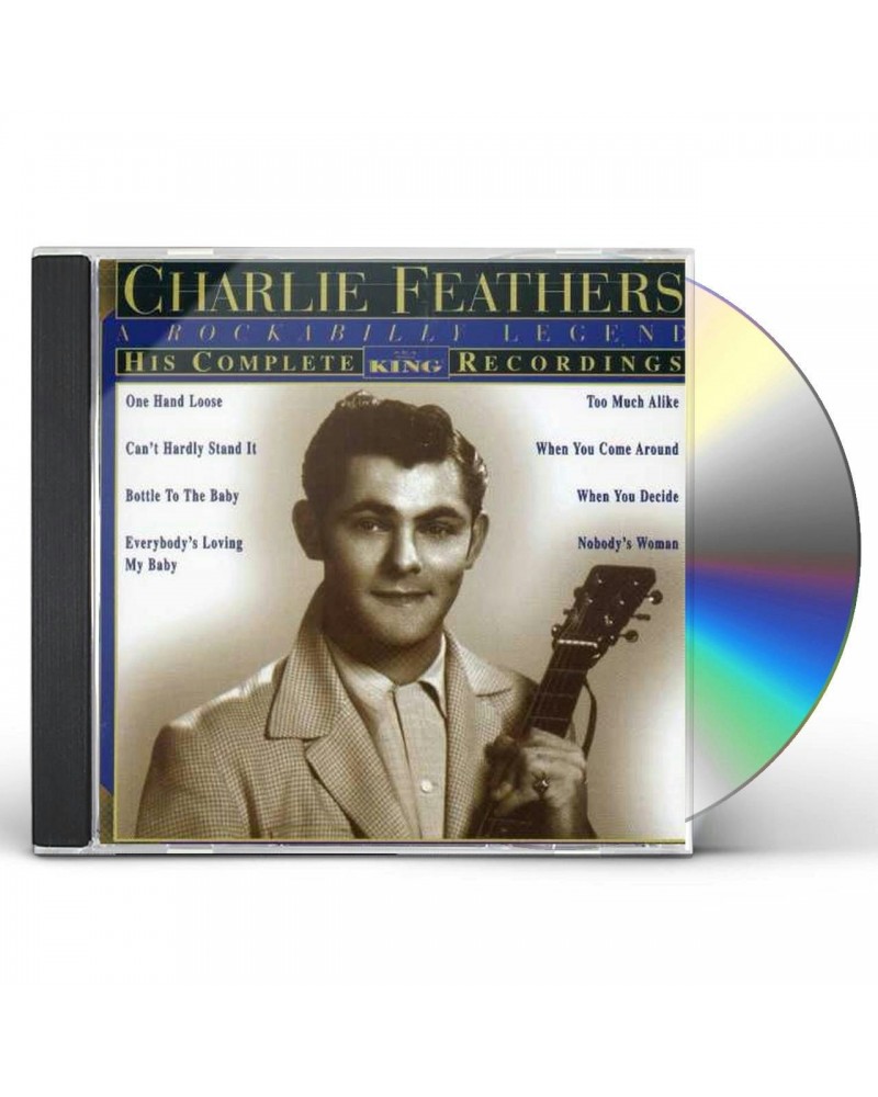 Charlie Feathers HIS COMPLETE KING RECORDINGS CD $3.10 CD