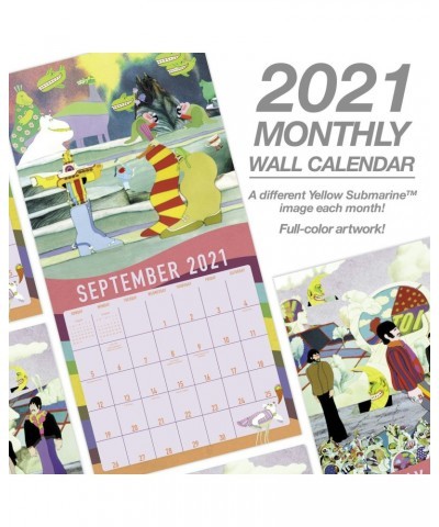 The Beatles Yellow Submarine 2021 Wall Calendar $5.70 Calendars