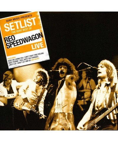 REO Speedwagon SETLIST: THE VERY BEST OF REO CD $7.59 CD