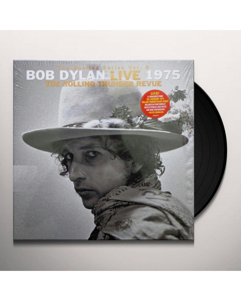 Bob Dylan BOOTLEG SERIES VOL. 5: BOB DYLAN LIVE 1975 (3LP) Vinyl Record $28.52 Vinyl