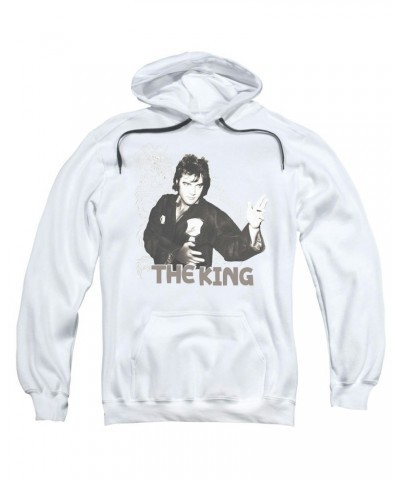 Elvis Presley Hoodie | FIGHTING KING Pull-Over Sweatshirt $15.04 Sweatshirts