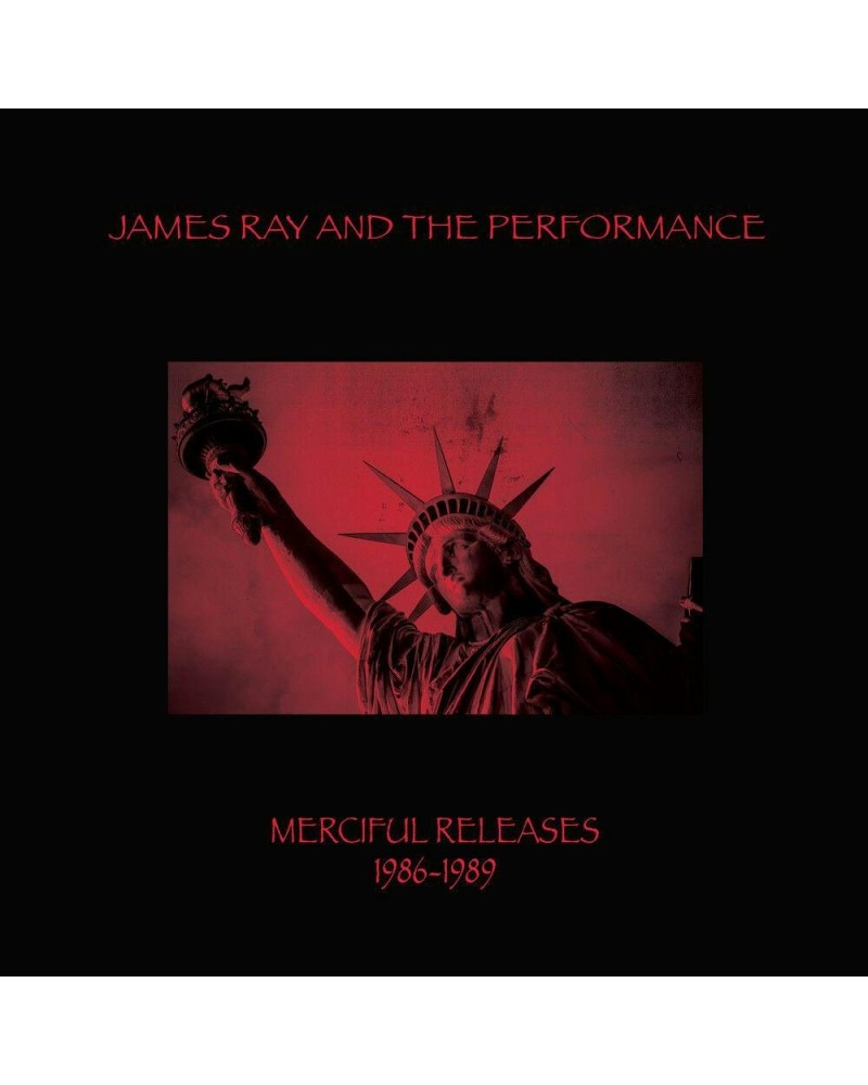 James Ray & The Performance MERCIFUL RELEASES 1986-1989 (RED MARBLE VINYL) Vinyl Record $10.73 Vinyl