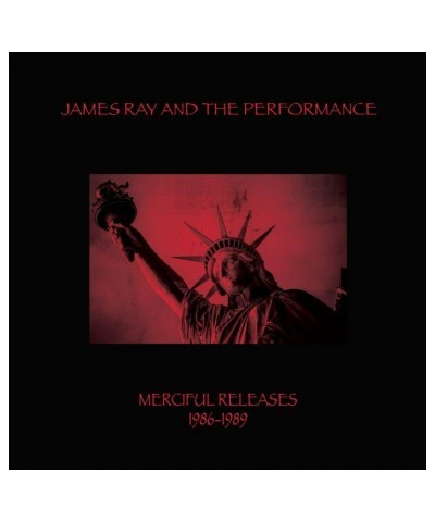 James Ray & The Performance MERCIFUL RELEASES 1986-1989 (RED MARBLE VINYL) Vinyl Record $10.73 Vinyl