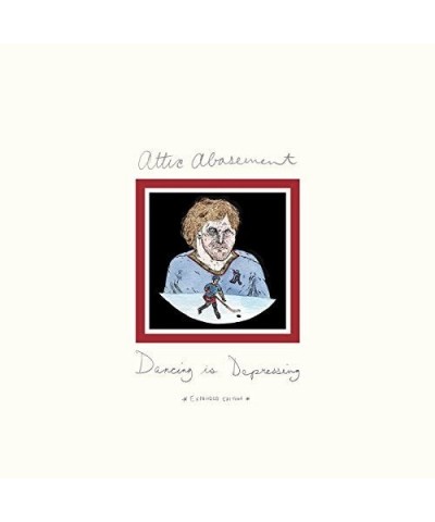 Attic Abasement DANCING IS DEPRESSING (RED W/ BONE SPLATTER VINYL) Vinyl Record $8.64 Vinyl