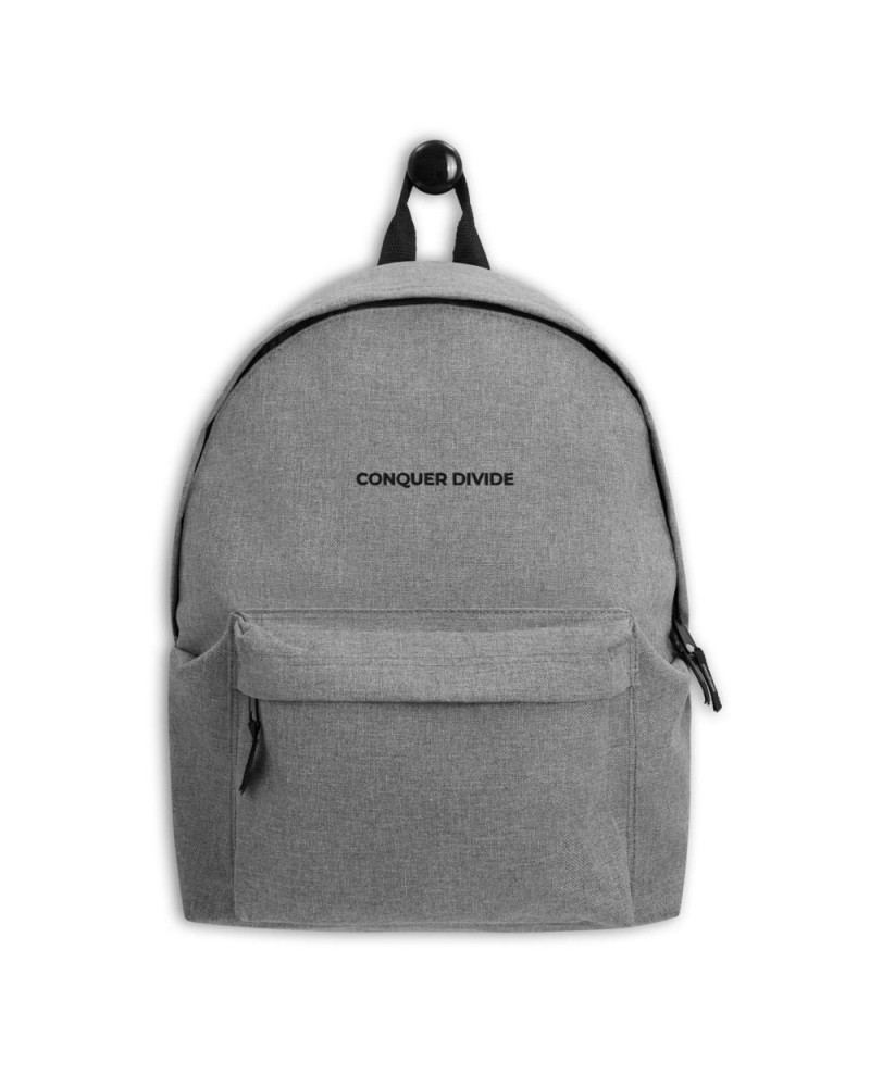 Conquer Divide Embroidered Backpack $16.50 Bags