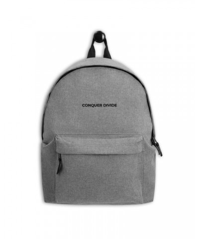 Conquer Divide Embroidered Backpack $16.50 Bags