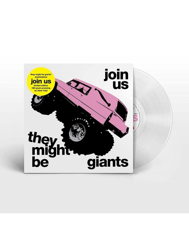 They Might Be Giants Join Us (Clear) Vinyl Record $14.21 Vinyl