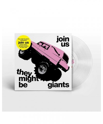 They Might Be Giants Join Us (Clear) Vinyl Record $14.21 Vinyl