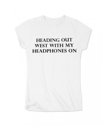 John Mayer Heading Out West Women's T-Shirt $16.10 Shirts