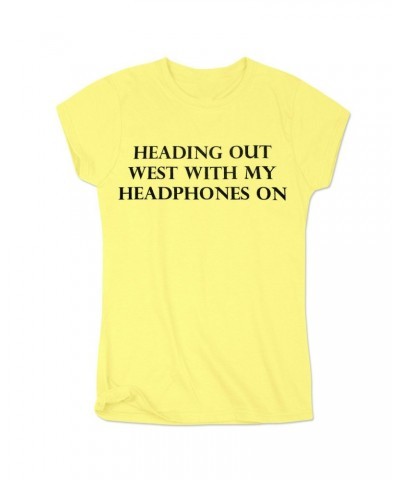 John Mayer Heading Out West Women's T-Shirt $16.10 Shirts