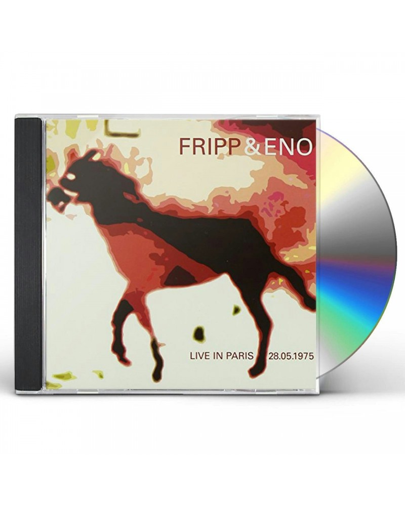 Fripp & Eno LIVE IN PARIS 28.05.1975 CD $17.80 CD