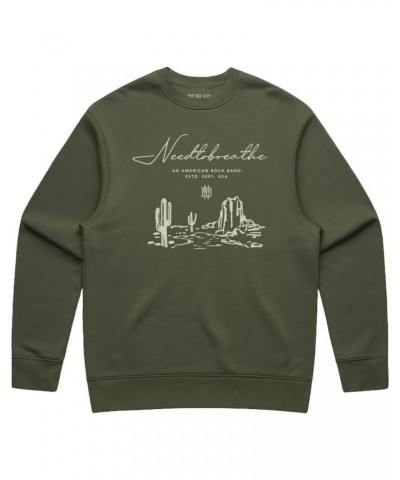 NEEDTOBREATHE Desert Crewneck $23.50 Sweatshirts