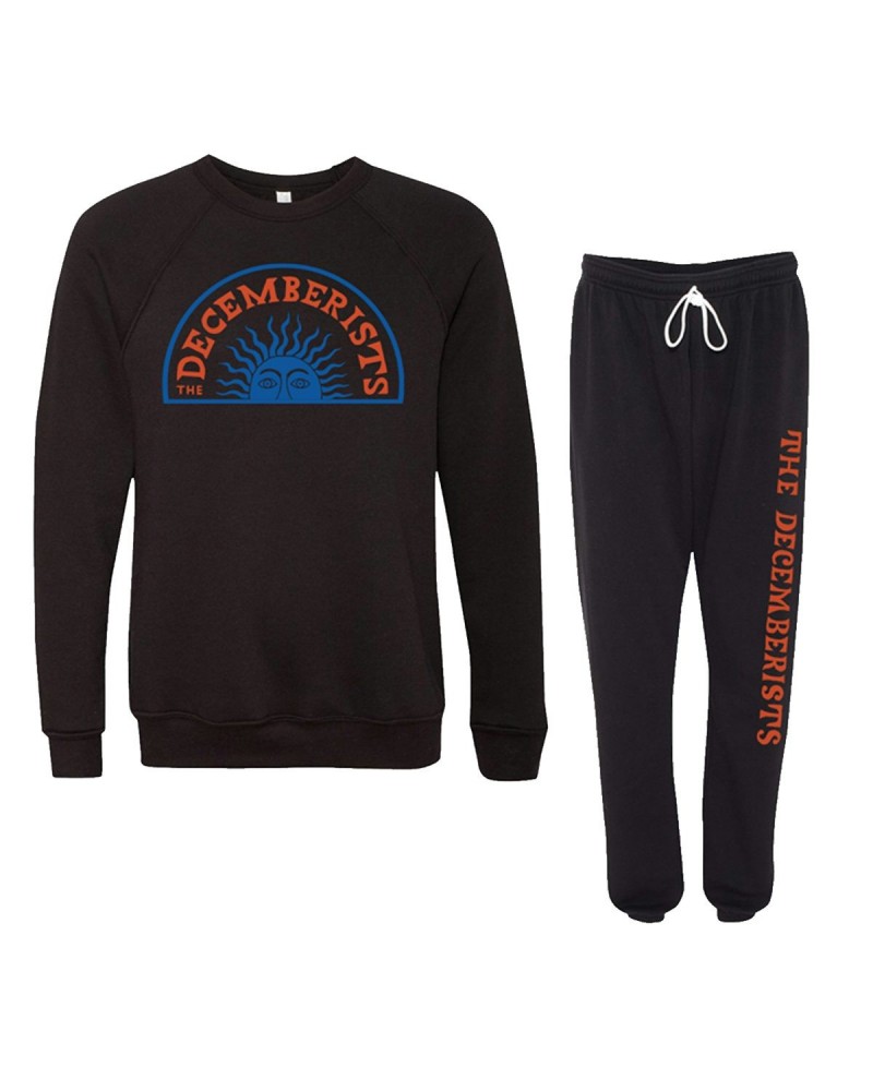 The Decemberists Sun Logo Sweat Shirt / Sweatpants Set (aka The Quaran-Tuxedo) $23.25 Shirts