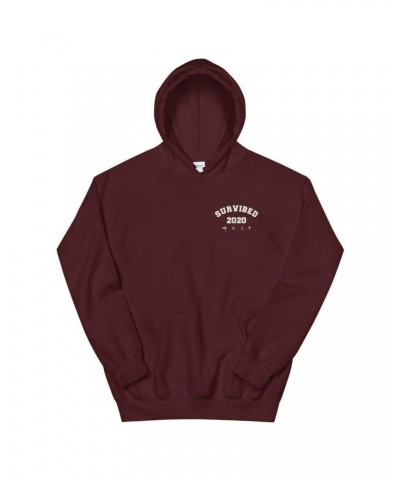 SUR SURVIBED 2020 Hoodie (Maroon) $18.40 Sweatshirts