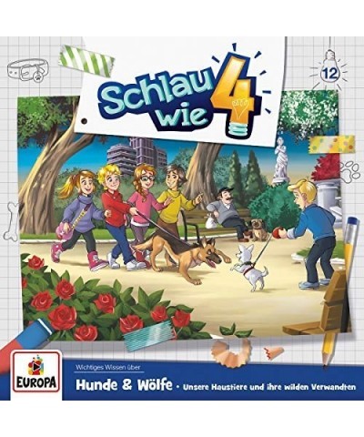 Schlau wie Vier 012/HUNDE UND WOLFE UNSERE HAUSTIERE UN CD $3.33 CD