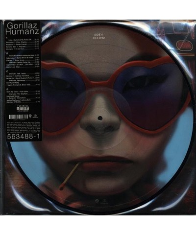 Gorillaz LP - Humanz (RSD 2017) (ltd. ed.) (2xLP) (picture disc) (Vinyl) $24.09 Vinyl