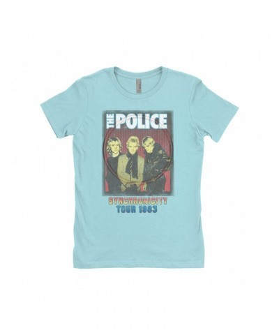 The Police Ladies' Boyfriend T-Shirt | Synchronicity Tour 1983 Shirt $7.73 Shirts