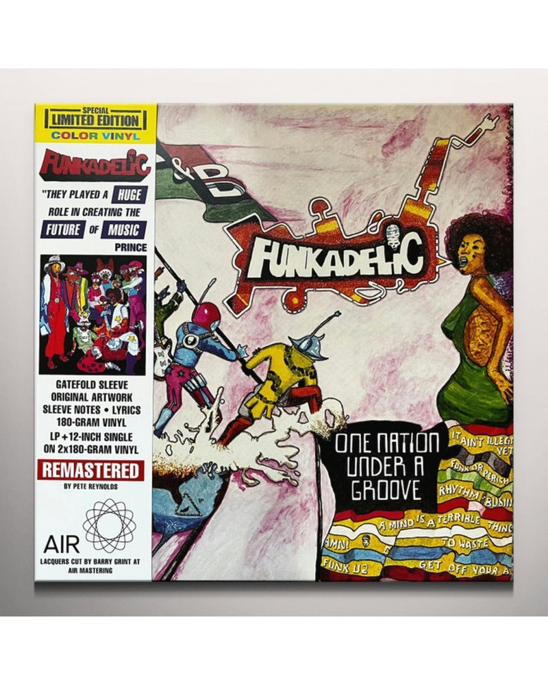 Funkadelic ONE NATION UNDER A GROOVE Vinyl Record $18.80 Vinyl