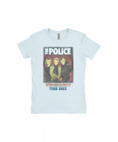 The Police Ladies' Boyfriend T-Shirt | Synchronicity Tour 1983 Shirt $7.73 Shirts