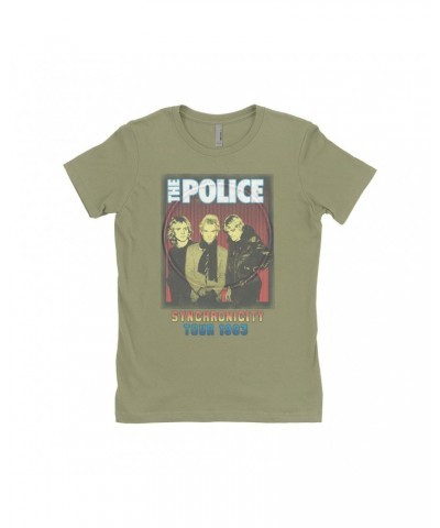 The Police Ladies' Boyfriend T-Shirt | Synchronicity Tour 1983 Shirt $7.73 Shirts