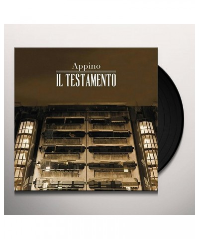 Appino Il Testamento Vinyl Record $13.20 Vinyl